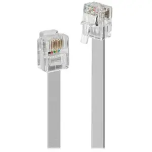 Lindy - Câble de téléphone - RJ-12 (M) pour RJ-12 (M) - 15 m