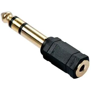 Lindy Adaptateur audio Jack stéréo 3,5mm F / 6,3mm M pas cher
