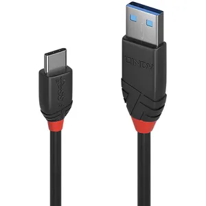 Comparateur de prix : Lindy 36915 câble USB USB 3.2 Gen 1 (3.1 Gen 1) 0,5 m USB A USB C Noir