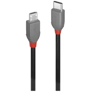 Comparateur de prix : Lindy - Câble usb 2.0 Type c vers Micro-B, Anthra Line, 3m (36893)