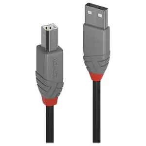 Comparateur de prix : Lindy 36675 câble USB USB 2.0 5 m USB A USB B Noir