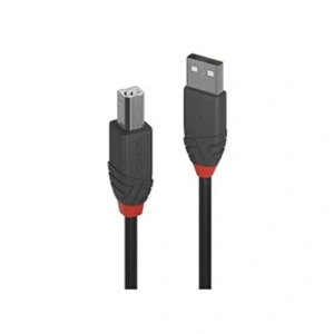 Comparateur de prix : Lindy 36671, 0,5 m, USB A, USB B, 2.0, 480 Mbit-s, Noir, Gris