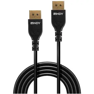 Comparateur de prix : LINDY - 36462 - Câble Slim DisplayPort 1.4, 2m