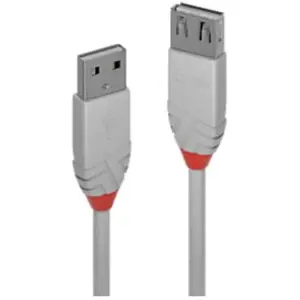 Comparateur de prix : Câble usb usb 2.0 usb-a mâle, usb-a femelle 3.00 m gris 36714 - Lindy