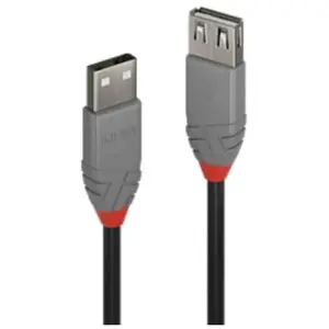 Comparateur de prix : Lindy 36705 câble USB USB 2.0 5 m USB A Noir, Gris