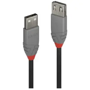 Comparateur de prix : Lindy - 36701 - 0,5 m - usb a - usb a - 2.0 - 480 Mbit/s - Noir - Gris