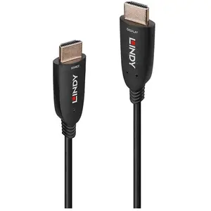 Comparateur de prix : LINDY Câble HDMI 2.1 Ultra HighSpeed hybride fibre 8K 60Hz - 30m