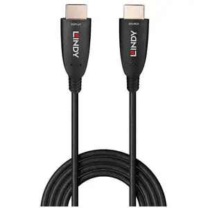 Comparateur de prix : LINDY Câble HDMI 2.1 Ultra HighSpeed hybride fibre 8K 60Hz - 40m