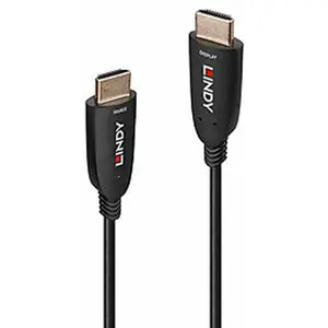Comparateur de prix : LINDY Câble HDMI 2.1 Ultra HighSpeed hybride fibre 8K 60Hz - 50m