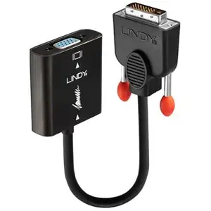 Comparateur de prix : Adaptateur DVI vers VGA - LINDY - Convertisseur - Résolution 1080p - Alimentation DVI-D