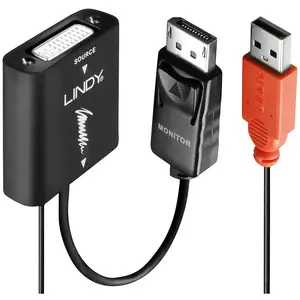Lindy 38145 câble vidéo et adaptateur