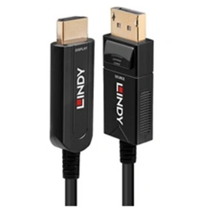 Comparateur de prix : Lindy Câble Hybride Fibre Optique DisplayPort 1.2 vers HDMI 18G, 40m