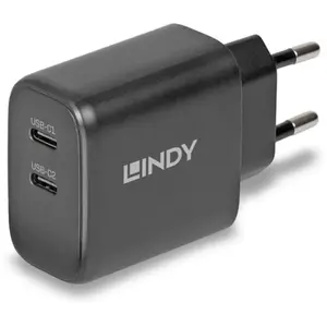 Comparateur de prix : Lindy 65W USB 2 x Type C GaN Charger mit EU-Stecker (73438)