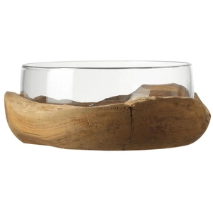 LEONARDO 084411, 280 mm, 280 mm, 110 mm, Table, Verre, Rond pas cher