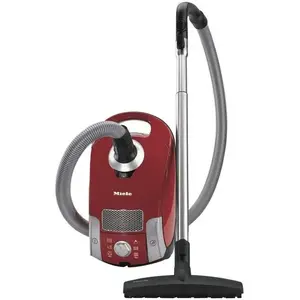 Miele Compact C1 Hardfloor EcoLine Rouge - Aspirateur Traineau pas cher
