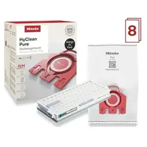 Sacs aspirateur Miele HyClean PURE FJM Pack XL Allergy X8 Rouge pas cher