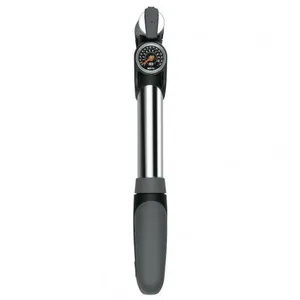 Mini pompe SKS Injex Control - noir/argent - Pression maximale 10 bar