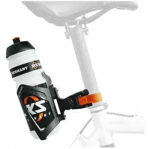 Adaptateur de porte-bouteille réglable SKS pour vélo Ø 25,4-31,8 mm, Noir