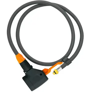 Tête de pompe avec tuyau SKS Rennkompressor Noir 1170 mm 726045 pas cher