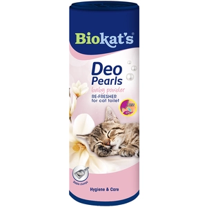 Désodorisant talc Biokat's Deo Pearls pour chat 700 g - Désodorisant de litière pour chatVendu parzooplus