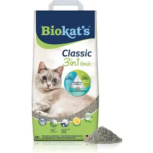 Comparateur de prix : 10L Classic Fresh 3in1 senteur printanière Biokat's - Litière pour Cha...