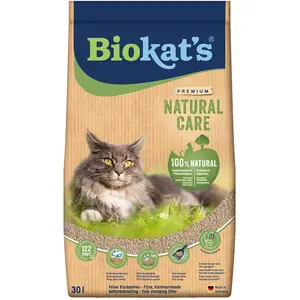 Litière Biokat's Natural Care pour chat - 30 LVendu paramazon