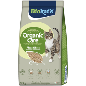30l (env.12kg) Biokat's Organic Care Litière pour chats en fibres végétalesVendu parzooplus