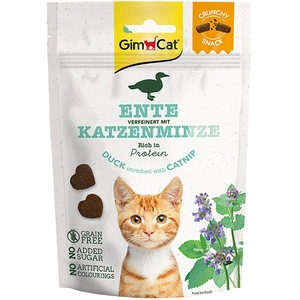GimCat Crunchy Snacks pour chat - Mix poulet, dinde, canard (140 g) pas cher