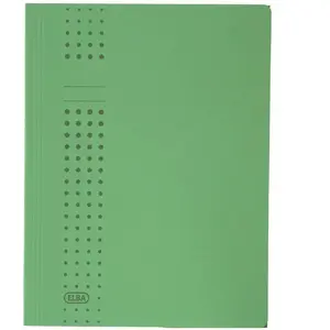Elba Chemise à rabat - Carton - A4 - Vert pas cher