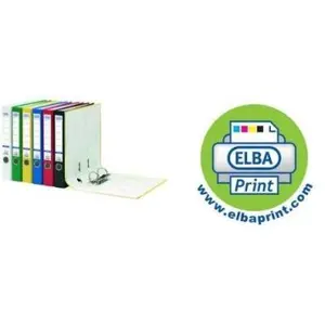 Elba Classeur à levier A4, 80 mm a4 Green pas cher