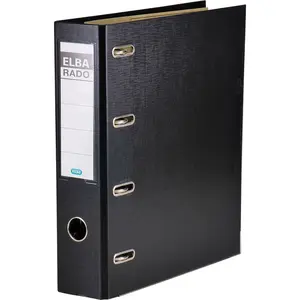 Comparateur de prix : Elba Mécanisme D´anneaux De Remplissage à Double Levier Pour Dos De Largeur A4 Avec Rado