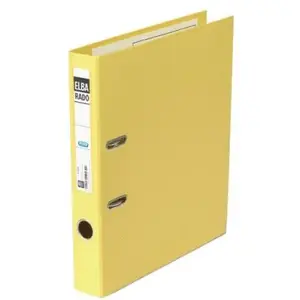 Comparateur de prix : Classeur rado plast dos:50 mm a4 jaune elba 10494gb