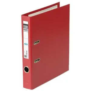 Elba classeur rado plast, dos: 50 mm, a4, rouge 10494ro-spl