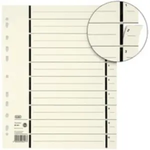 Comparateur de prix : Elba intercalaires avec perforation, format a4 extra large, 400004671