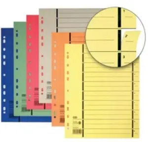 Comparateur de prix : Elba intercalaires avec perforation, format a4 extra large, 400004668
