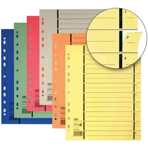 Comparateur de prix : Elba Elba Intercalaires Avec Perforation Format A4 Extra Large,