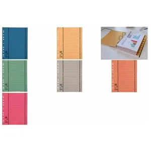 Comparateur de prix : Elba Oxford Intercalaires avec perforation, format A4 extra large