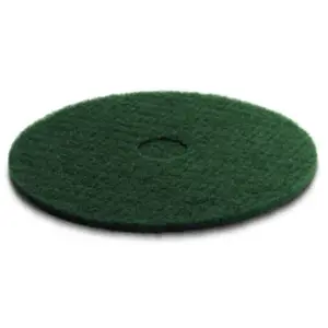 Kärcher Lot de 5 pads moyen dur vert 330mm Karcher pas cher