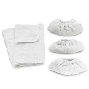 Comparateur de prix : Lingettes et serpillères KARCHER Jeu - 3 bonnettes+2 serpillières TU