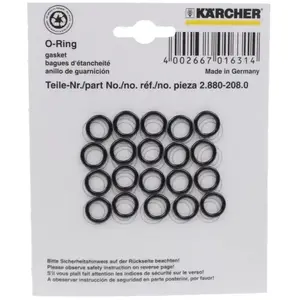 Kit de joints torique par 20 - 28802080 - 4002667016314 - Karcher pas cher