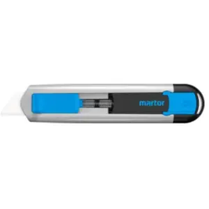 Couteau de sécurité Martor SECUNORM 525 avec lame trapézoïdale 1760099Vendu paramazon