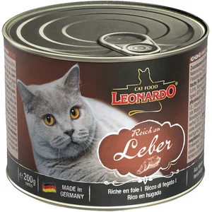 6x200g All Meat foie Leonardo - Nourriture pour Chat pas cher