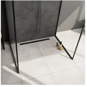 ACO Haustechnik ShowerDrain S+ Stripes grille de caniveau de douche, 9...