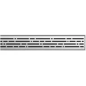 Grille design Aerocompact - Acier inoxydable Mix 700 mm, 1 pièce. pas cher