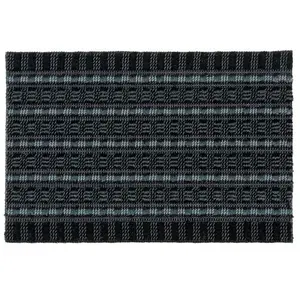 Dezenco - Tapis Poly Brush Exter Gris No40x60 - astra ogos pas cher
