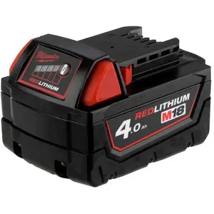 Comparateur de prix : Batterie REDLITHIUM 18V 4,0Ah M18 B4 - MILWAUKEE TOOL - 4932430063 TU