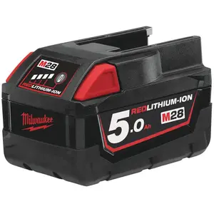 M28B5 Batterie Red Lithium 5.0 Ah 28V Li-ion - 4932430484 - MilwaukeeVendu parmanutan