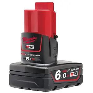 Comparateur de prix : Batterie M12 B6 12V 6Ah - MILWAUKEE - 4932451395