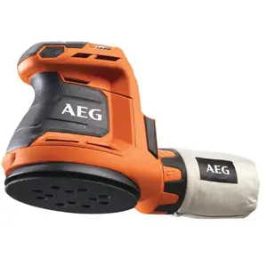 Ponceuse excentrique AEG Ø125mm 18Volts machine nue pas cher