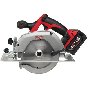 Milwaukee - Scie circulaire Ø165mm 18V Li-Ion (2x4Ah) - HD18 CS-402Bv pas cher